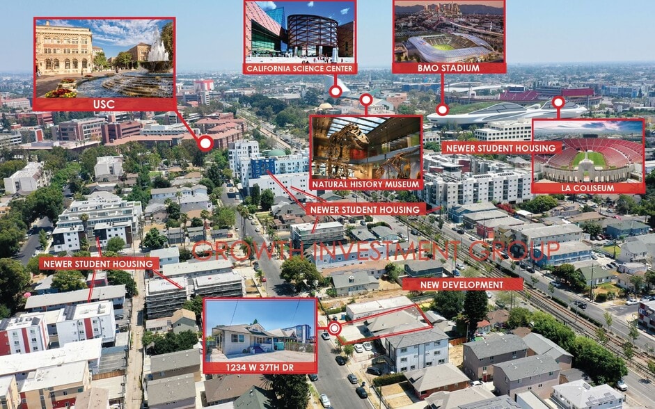 1234 W 37th Dr, Los Angeles, CA à vendre - Photo de l’immeuble – Image 2 sur 21