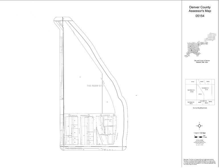 640 W Tennessee Ave, Denver, CO à louer - Plan cadastral – Image 2 sur 11