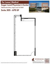7616 Branford Pl, Sugar Land, TX à louer Plan d’étage– Image 2 sur 2
