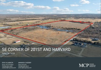 Plus de détails pour 201 & S. Harvard, Mounds, OK - Terrain à vendre