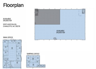 10137 Horton Rd, Charlotte, NC à louer Plan d’étage– Image 2 sur 16