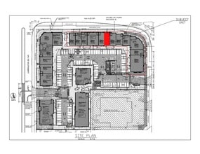 45 Carrington Blvd NW, Calgary, AB à louer Plan de site– Image 1 sur 9