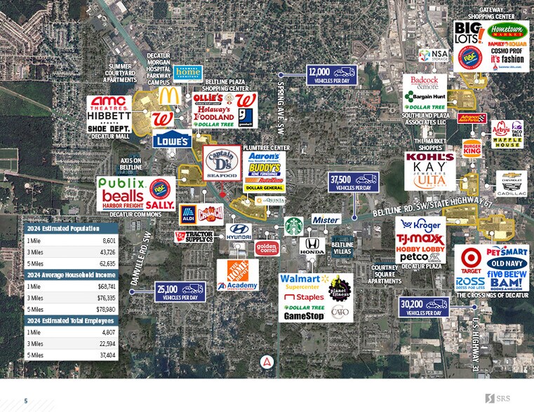 1236 Beltline Rd SW, Decatur, AL à vendre - Photo de l’immeuble – Image 3 sur 4