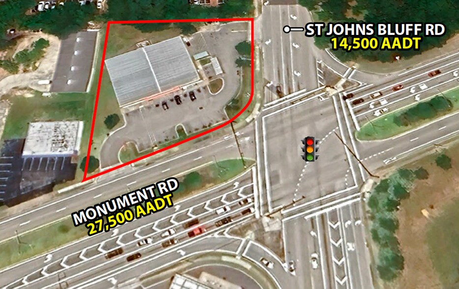 1556 Monument Rd, Jacksonville, FL à louer - Photo de l’immeuble – Image 2 sur 8