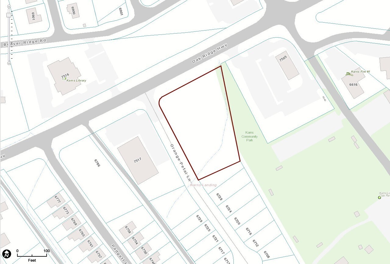 7515 7515 Oak Ridge Hwy, Knoxville, TN à vendre Plan de site– Image 1 sur 4