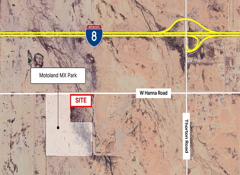 SEC Burris Rd & Hanna Rd, Casa Grande, AZ à vendre - Photo principale – Image 1 sur 3