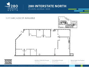 280 Interstate N Cir, Atlanta, GA à louer Plan d’étage– Image 1 sur 1