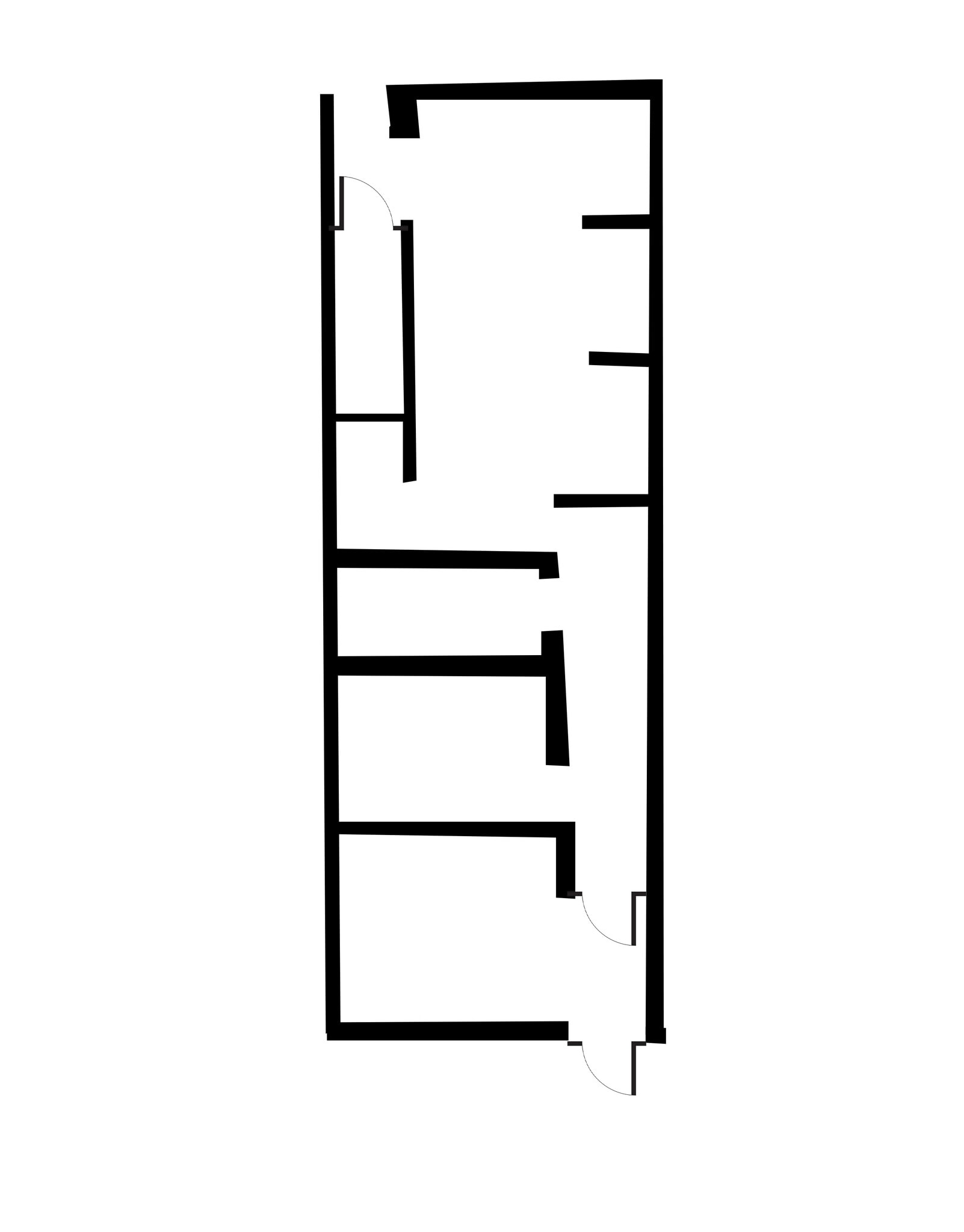 509 2nd St NE, Washington, DC à louer Plan d’étage– Image 1 sur 2