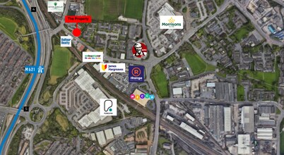 Church St, Leeds, WYK - Vue aérienne  vue de carte