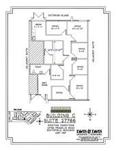 27650-27652 Franklin Rd, Southfield, MI à louer Plan d’étage– Image 1 sur 1