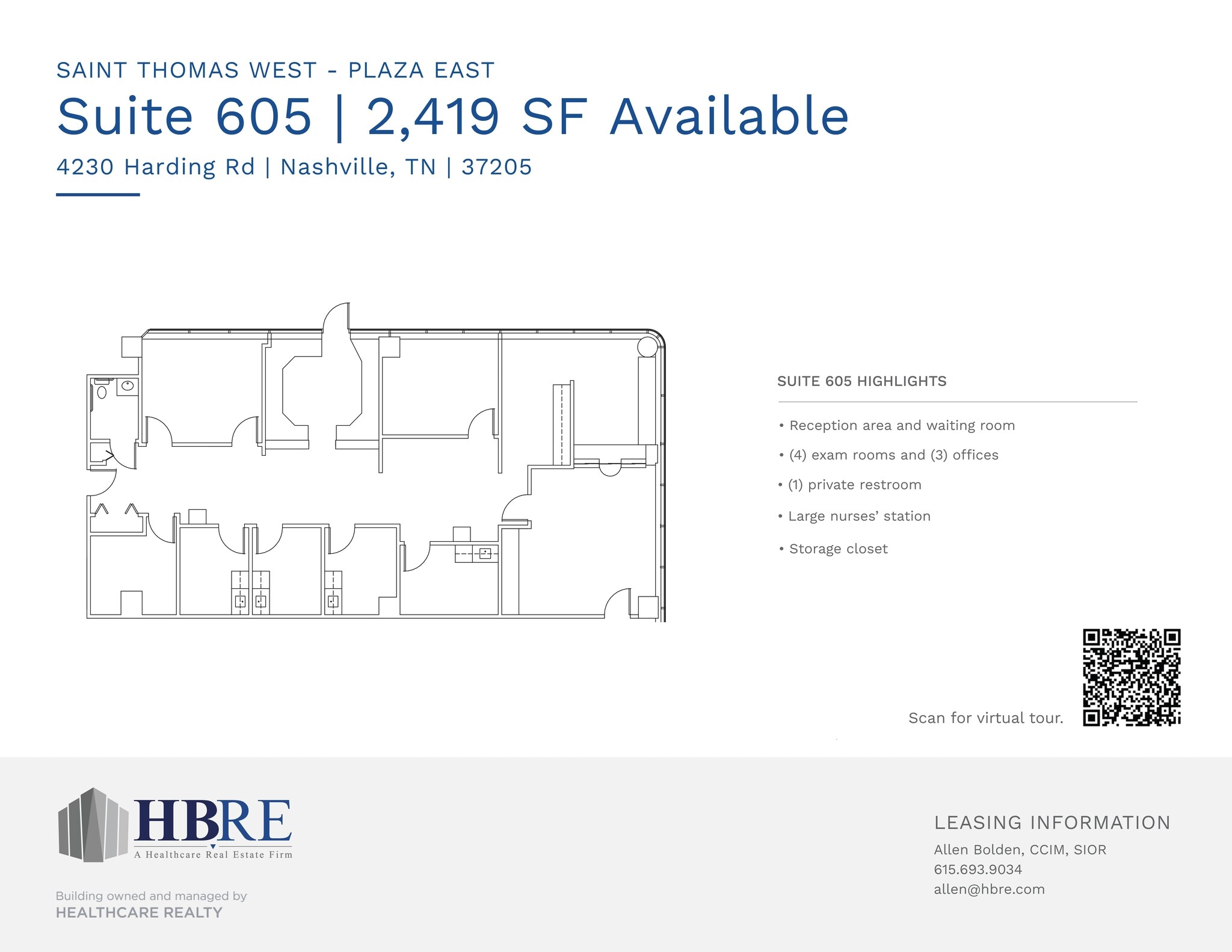 4230 Harding Rd, Nashville, TN à louer Plan de site– Image 1 sur 1