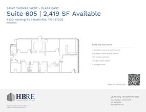 4230 Harding Rd, Nashville, TN à louer Plan de site– Image 1 sur 1
