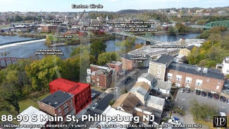 Plus de détails pour 88-90 S Main St, Phillipsburg, NJ - Local commercial à vendre