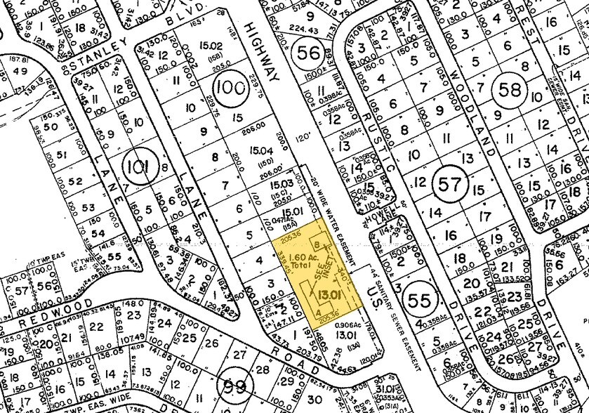 3500-3550 Us Highway 9, Howell, NJ à louer - Plan cadastral – Image 2 sur 5