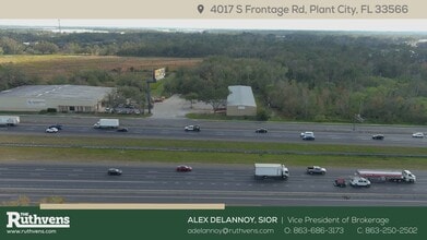 4017 S Frontage Rd, Plant City, FL à louer - Vidéo sur l’annonce professionnelle 