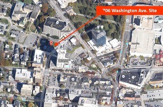 706 Washington Ave, Towson, MD - Vue aérienne vue de carte