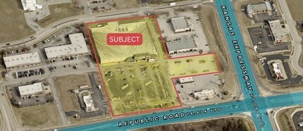 2021 W Republic Rd, Springfield, MO - Vue aérienne vue de carte - Image1