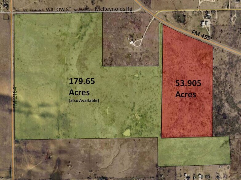 FM 455 E, Sanger, TX à vendre - Photo principale – Image 1 sur 1
