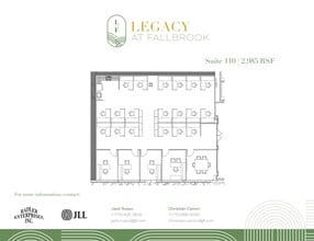 10720 W Sam Houston Pky N, Houston, TX à louer Plan d’étage– Image 1 sur 1
