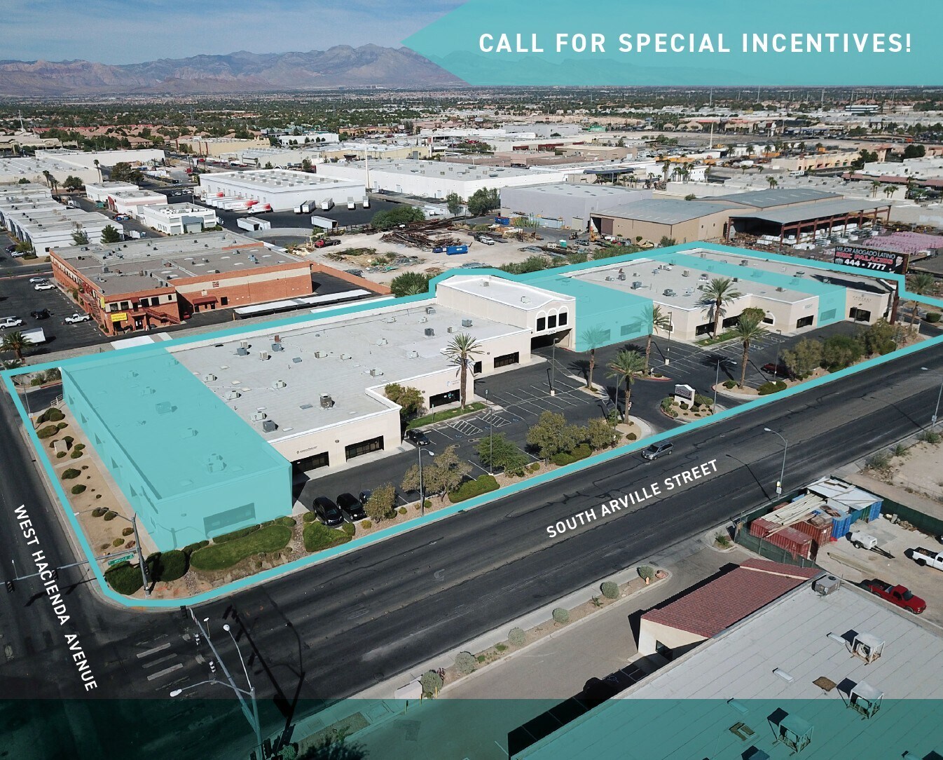 5275 Arville St, Las Vegas, NV à louer Aérien– Image 1 sur 6