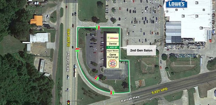 900 E End Blvd N, Marshall, TX à louer - Photo de l’immeuble – Image 2 sur 4
