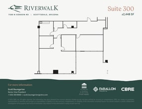 7580 N Dobson Rd, Scottsdale, AZ à louer Plan d’étage– Image 1 sur 1