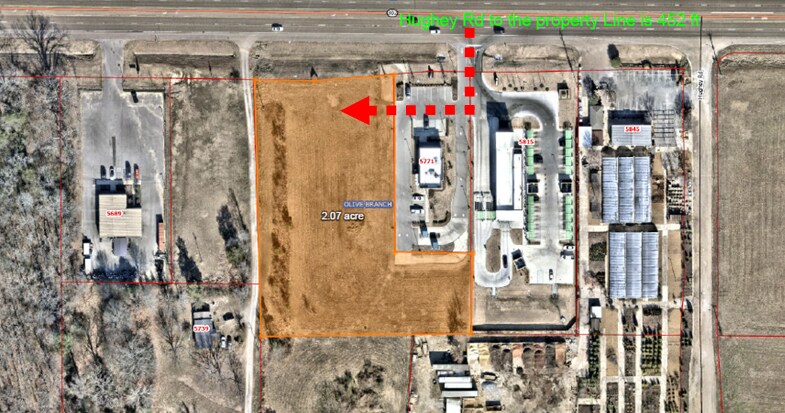 Goodman Road, Olive Branch, MS à vendre - Photo de l’immeuble – Image 3 sur 4