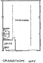 1620-1626 Orangethorpe Way, Anaheim, CA à louer Plan d’étage– Image 1 sur 1