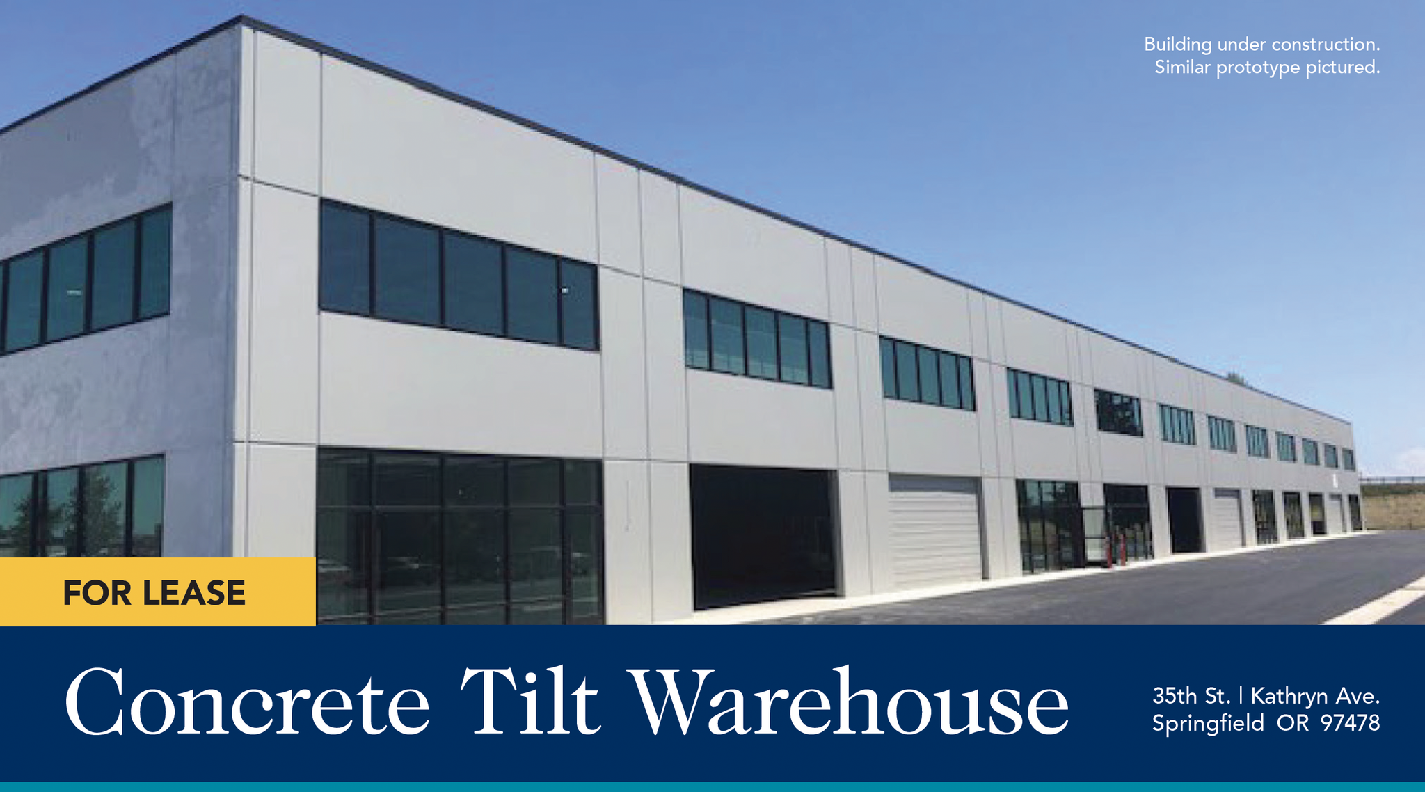 35th & Kathryn | New Warehouse, Springfield, OR à louer Photo de l’immeuble– Image 1 sur 5