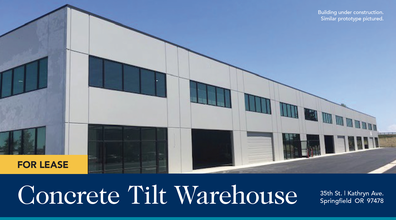 35th & Kathryn | New Warehouse, Springfield, OR à louer Photo de l’immeuble– Image 1 sur 5