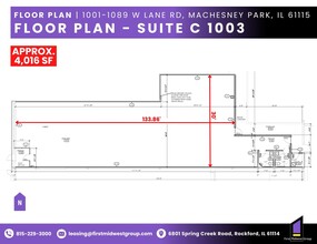 1001-1089 W Lane Rd, Machesney Park, IL à louer Photo de l’immeuble– Image 1 sur 1