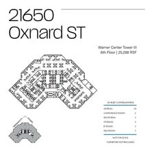 21600 Oxnard St, Woodland Hills, CA à louer Plan d’étage– Image 1 sur 1