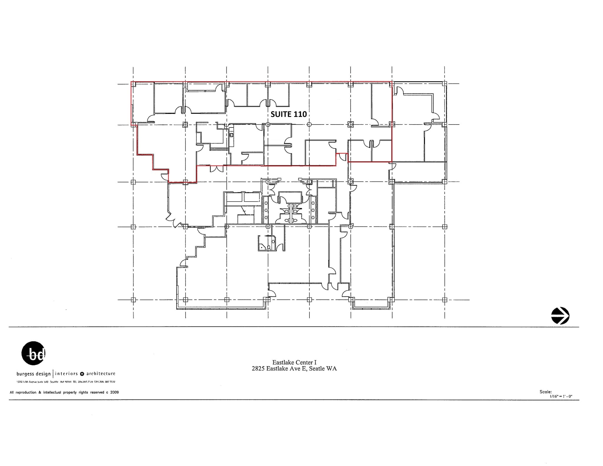 2825 Eastlake Ave E, Seattle, WA à louer Plan de site– Image 1 sur 1
