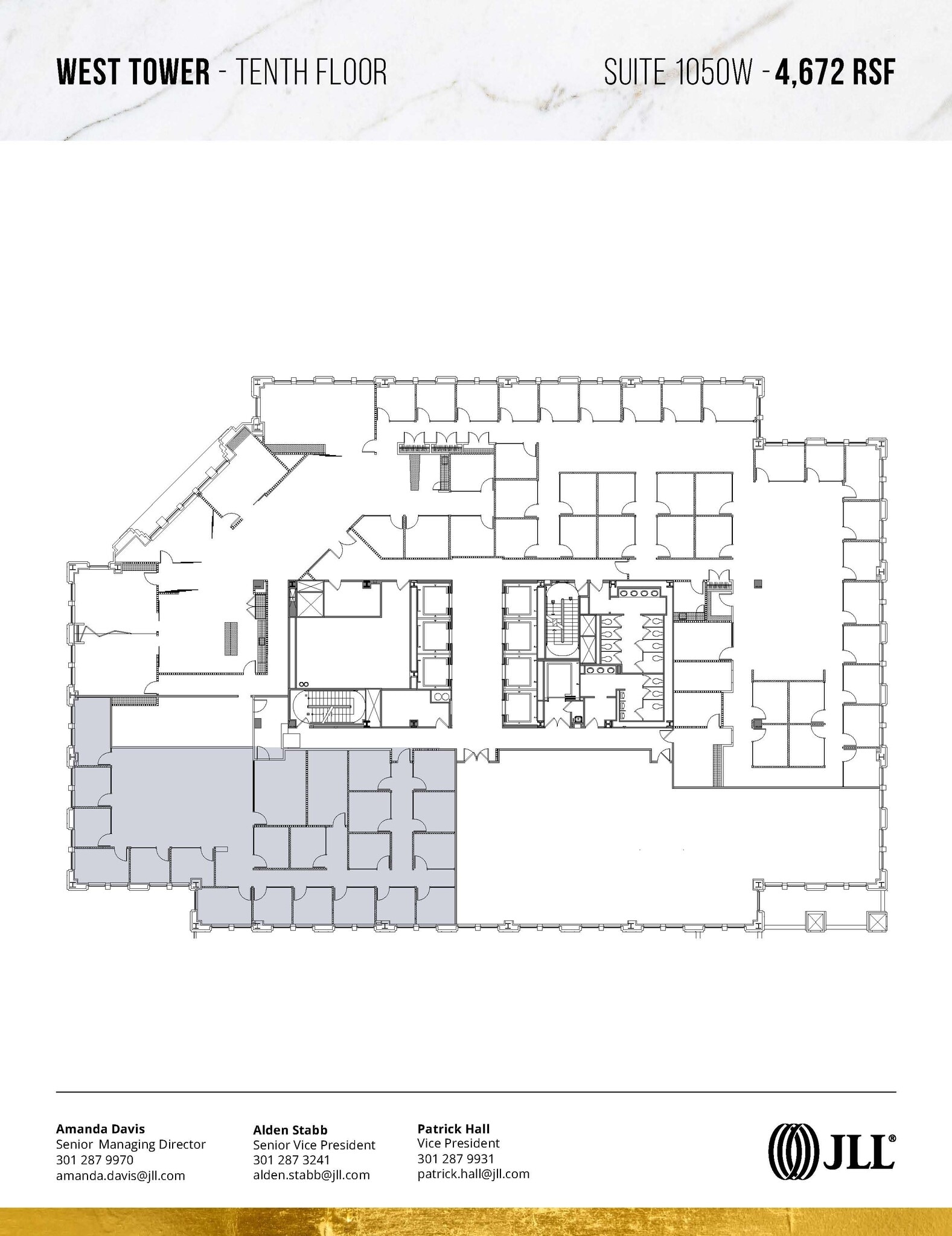 7501 Wisconsin Ave, Bethesda, MD à louer Plan d’étage– Image 1 sur 1