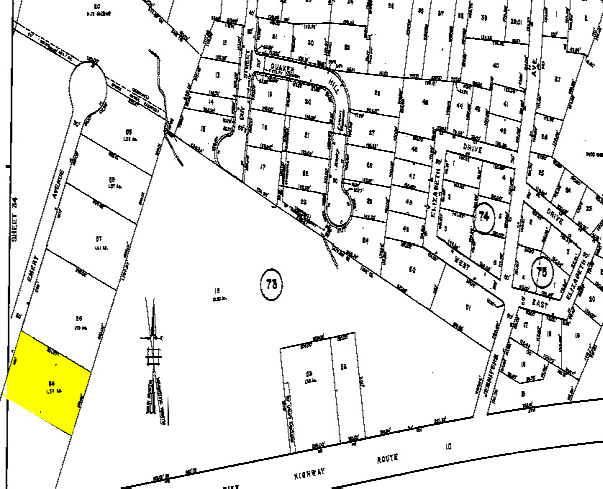 4 Emery Ave, Randolph, NJ à louer Plan cadastral– Image 1 sur 2