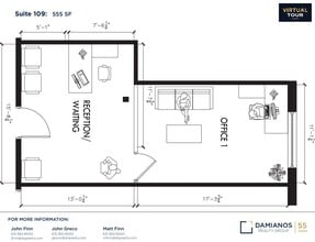 400 W Main St, Babylon, NY à louer Plan d’étage– Image 1 sur 1