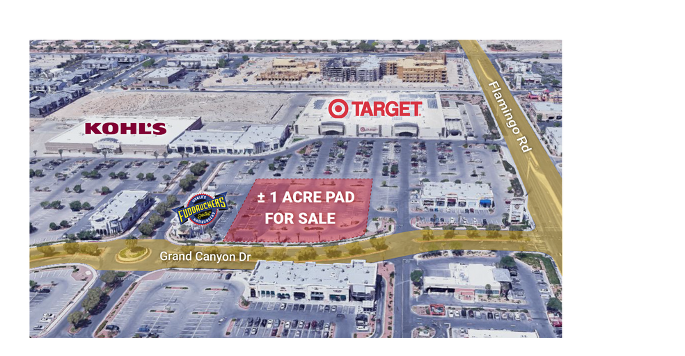 4155 S Grand Canyon Dr, Las Vegas, NV à vendre - Aérien – Image 2 sur 2