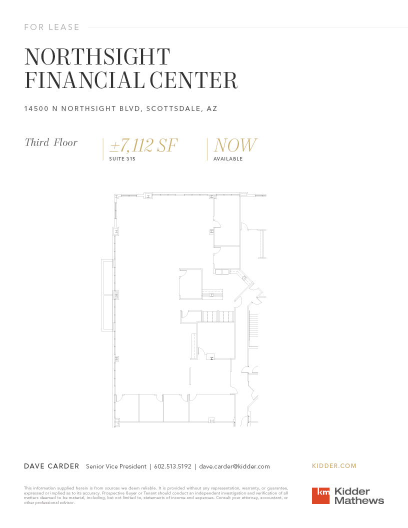 14500 N Northsight Blvd, Scottsdale, AZ à louer Plan d’étage– Image 1 sur 1