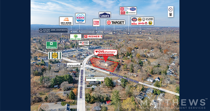 2801 Egypt Rd, Audubon, PA - VUE AÉRIENNE vue de carte