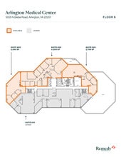 1005 N Glebe Rd, Arlington, VA à louer Plan d’étage– Image 1 sur 1
