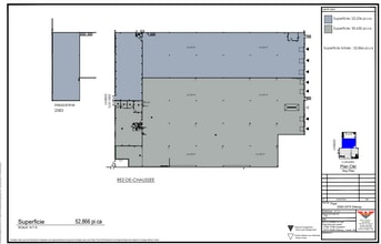 2575-2583 Rue Debray, Laval, QC à louer Plan d’étage– Image 1 sur 1