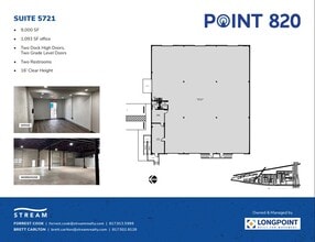 5721 E Rosedale St, Fort Worth, TX à louer Plan d’étage– Image 2 sur 2