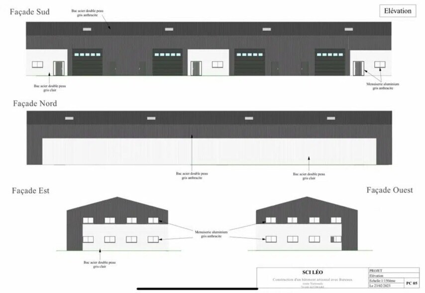 Local d’activités dans Alvimare à louer - Plan d’étage – Image 2 sur 2