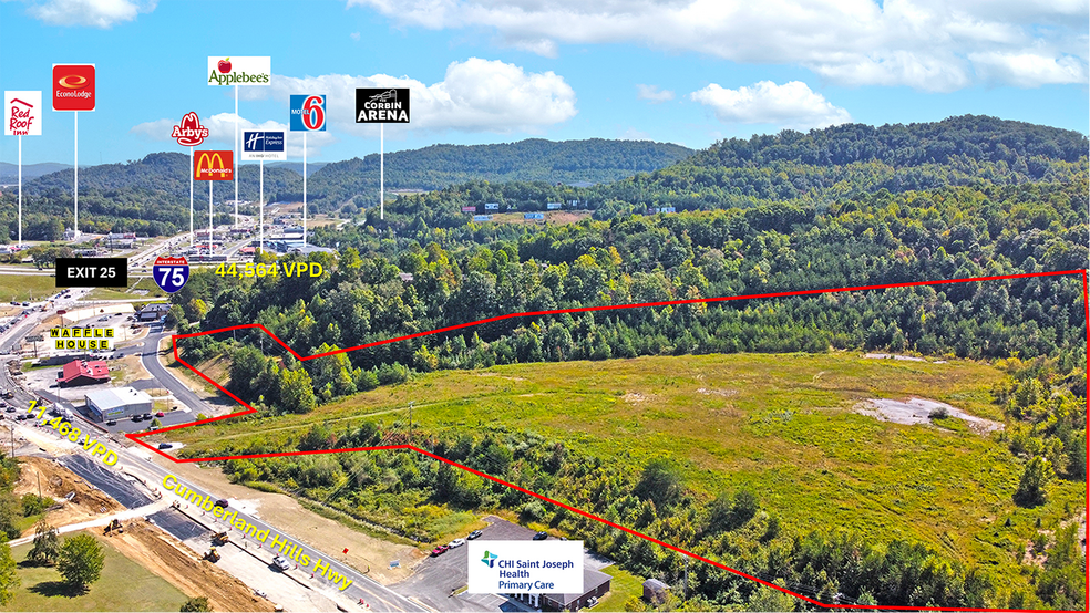 2711 Cumberland Falls Hwy, Corbin, KY à vendre - Aérien – Image 2 sur 5