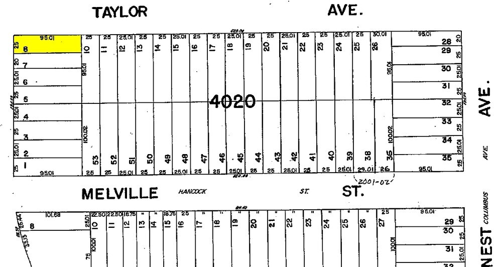 1755 Taylor Ave, Bronx, NY à vendre - Plan cadastral – Image 3 sur 6
