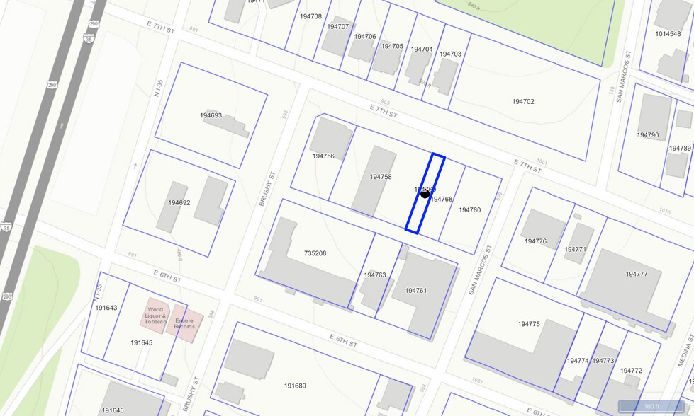 915 E 7th St, Austin, TX à vendre - Aérien – Image 2 sur 2