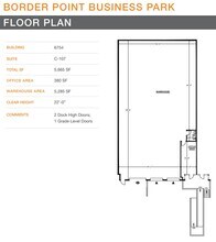 6774 Calle De Linea, San Diego, CA à louer Plan d’étage– Image 2 sur 2