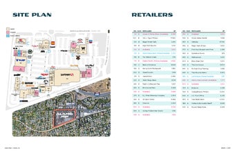 180-230 Alamo Plz, Alamo, CA à louer Plan de site– Image 1 sur 1