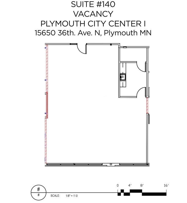 15650 N 36th Ave, Plymouth, MN à louer Plan d’étage– Image 1 sur 1