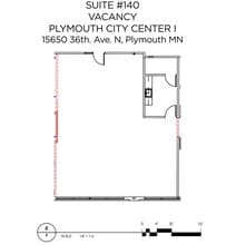 15650 N 36th Ave, Plymouth, MN à louer Plan d’étage– Image 1 sur 1
